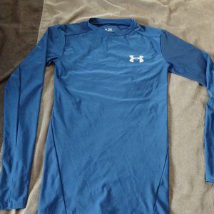 Navy Blue Under Armour shirt